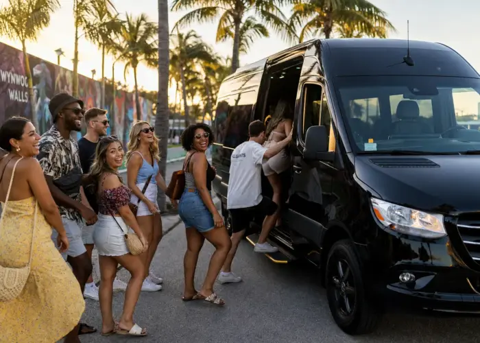 Group transportation in Miami