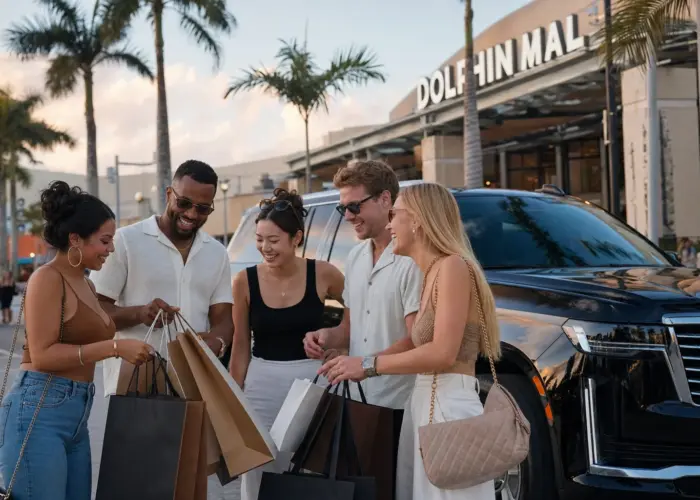 Private transfer to Dolphin Mall, Miami
