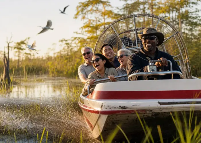 Excursion a los Everglades en hidrodeslizador (airboat) desde Miami (Holiday Park)